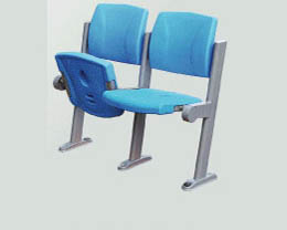 阶梯教室003 中空吹塑排椅