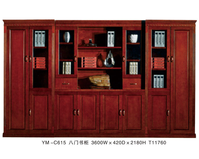 YM-C615 八门书柜