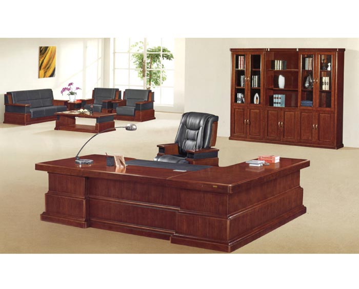 JB-D2632总裁台 JB-D2628总裁台 JB-C2106六门书柜 JB-S886沙发