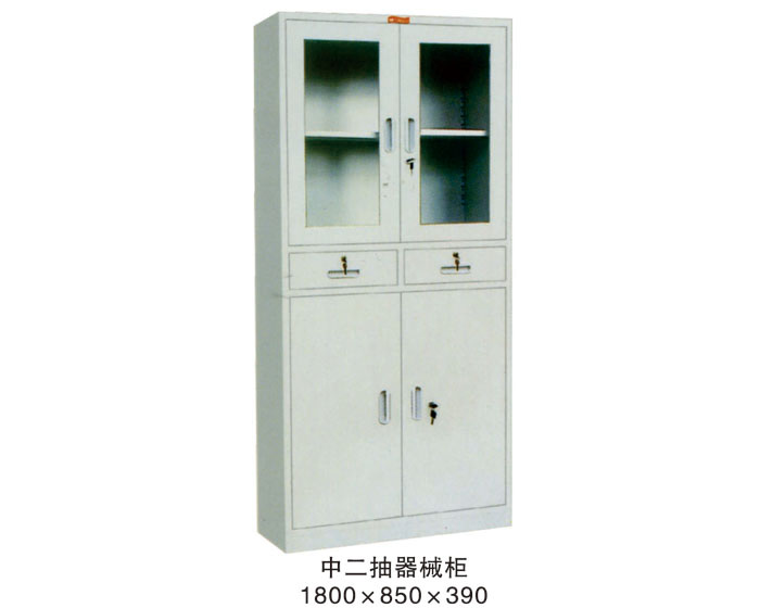 中二抽器械柜