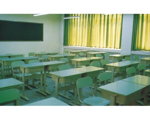 单人活动式课桌椅