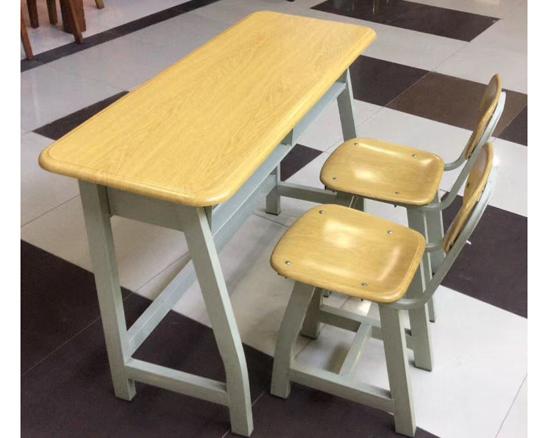 YM-667 双人模压板课桌椅
