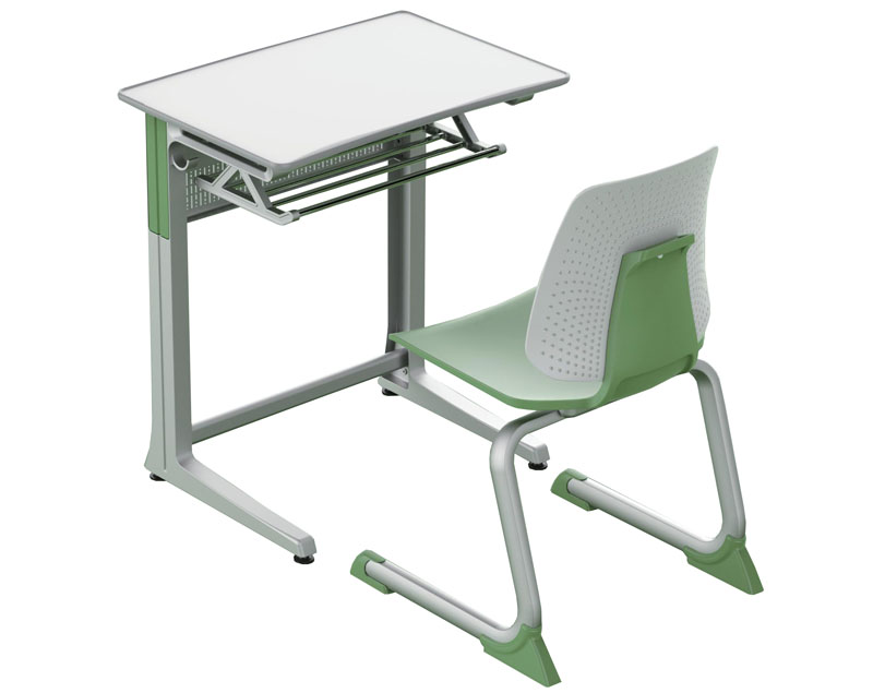 单人课桌椅YM-705